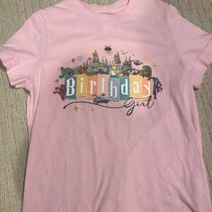 Universal birthday girl shirt
